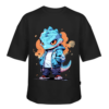 Reptile Noir: Fashion Statement Oversized Tee