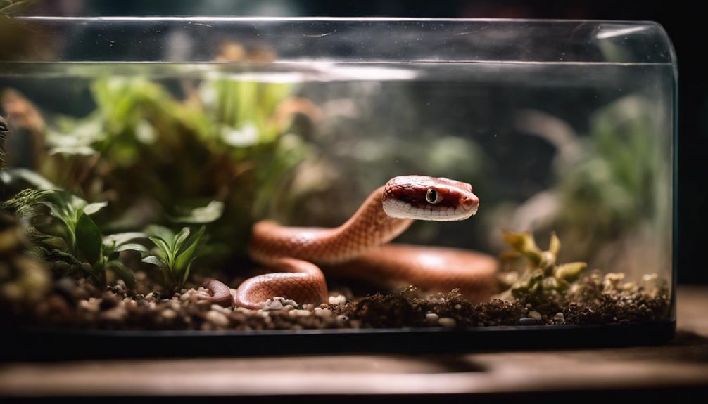 albino corn snake care