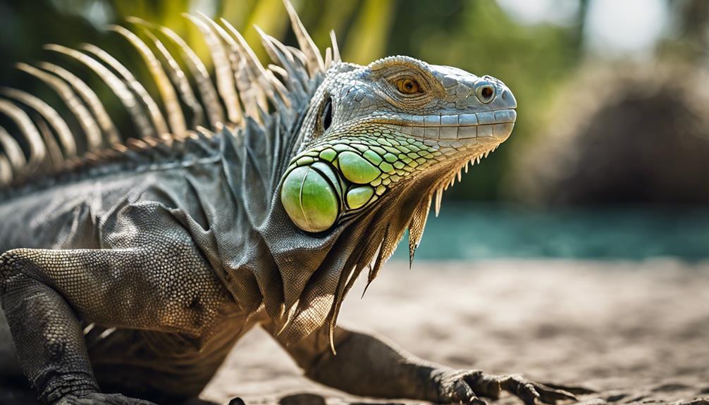 iguana tail injury care