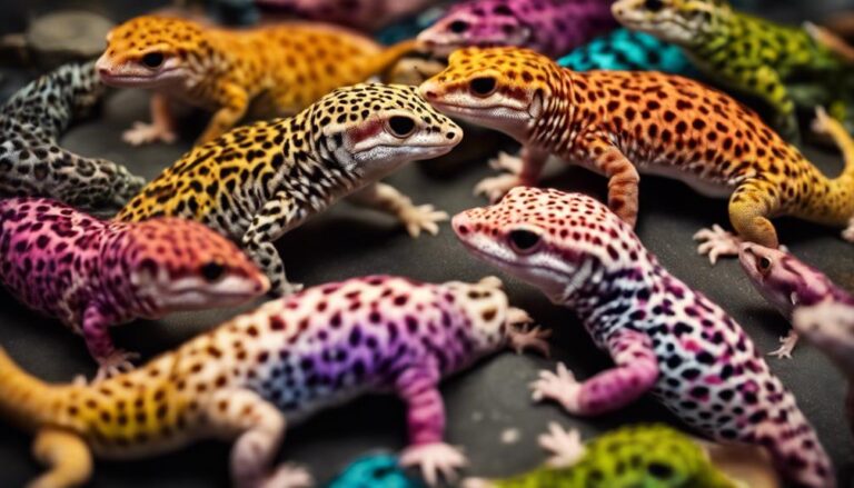 leopard gecko color variations