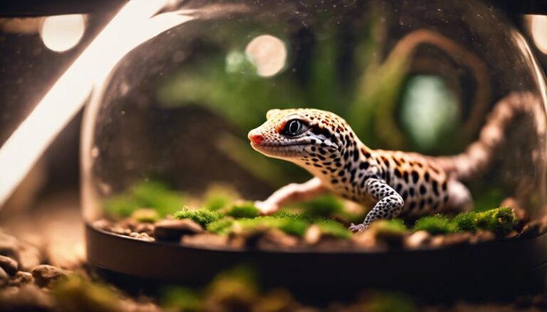 leopard gecko digging behavior