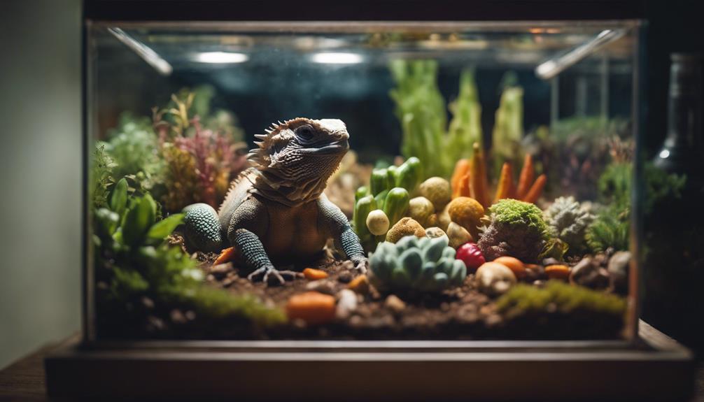 lizard care instructions provided