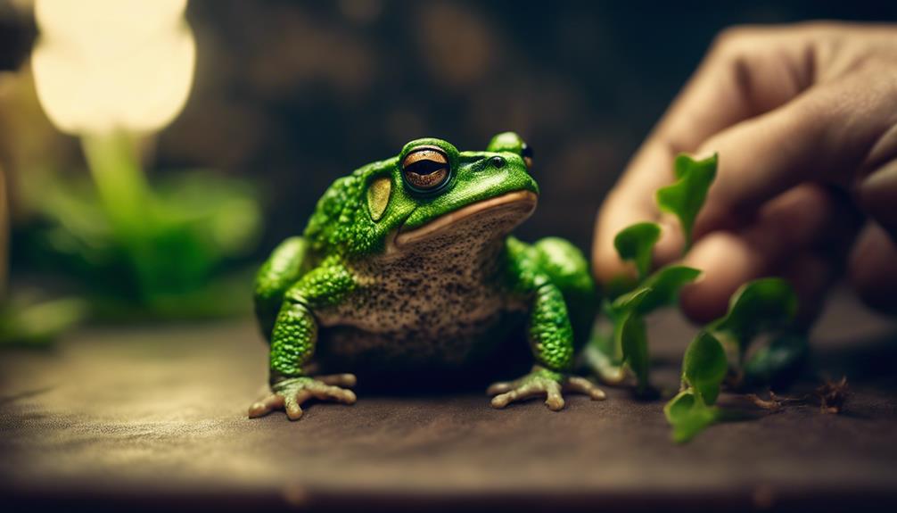 owning a pet toad