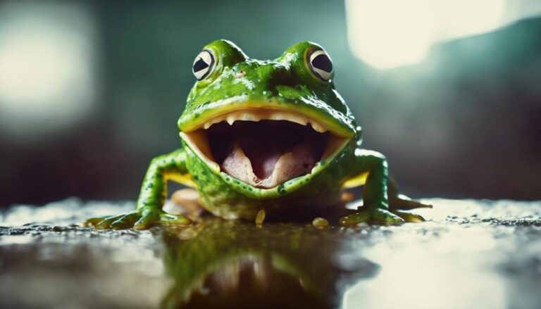 pacman frogs rarely bite
