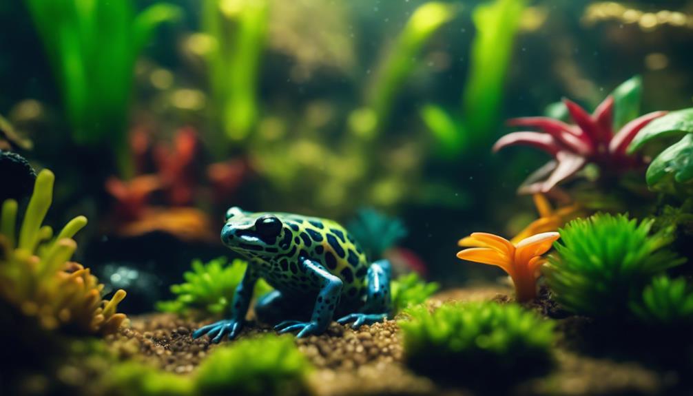 paludarium hosts diverse animal