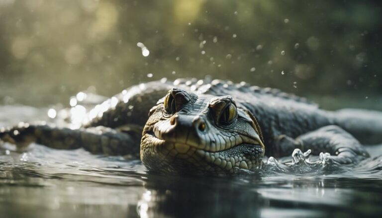 reptiles can swim too