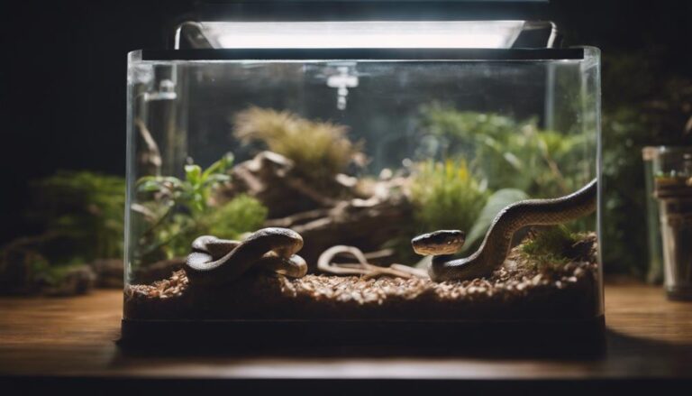 snake tank setup essentials