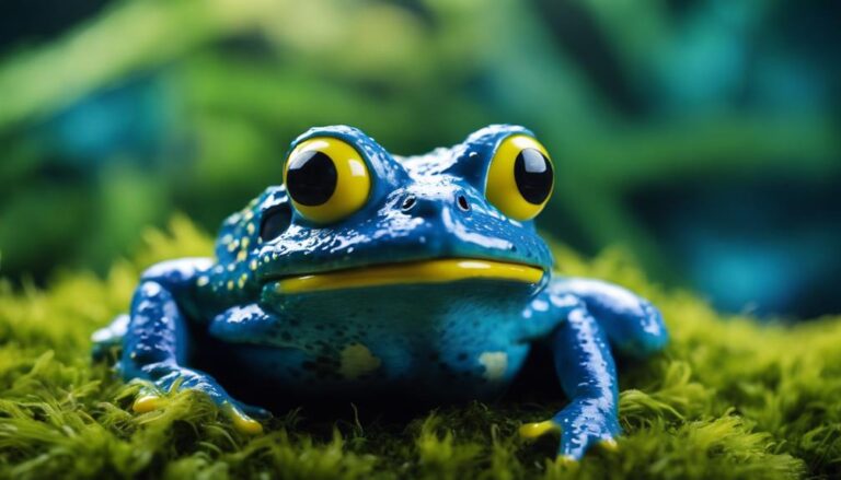 unique blue pacman frog