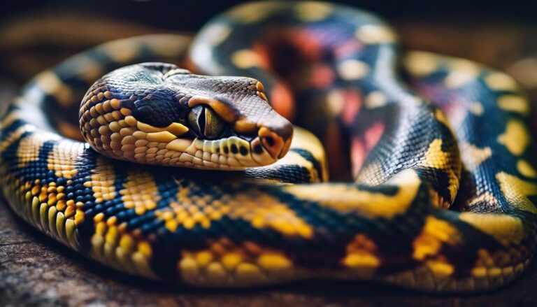 variety of snake colors