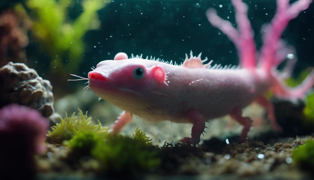 axolotl refuses to eat