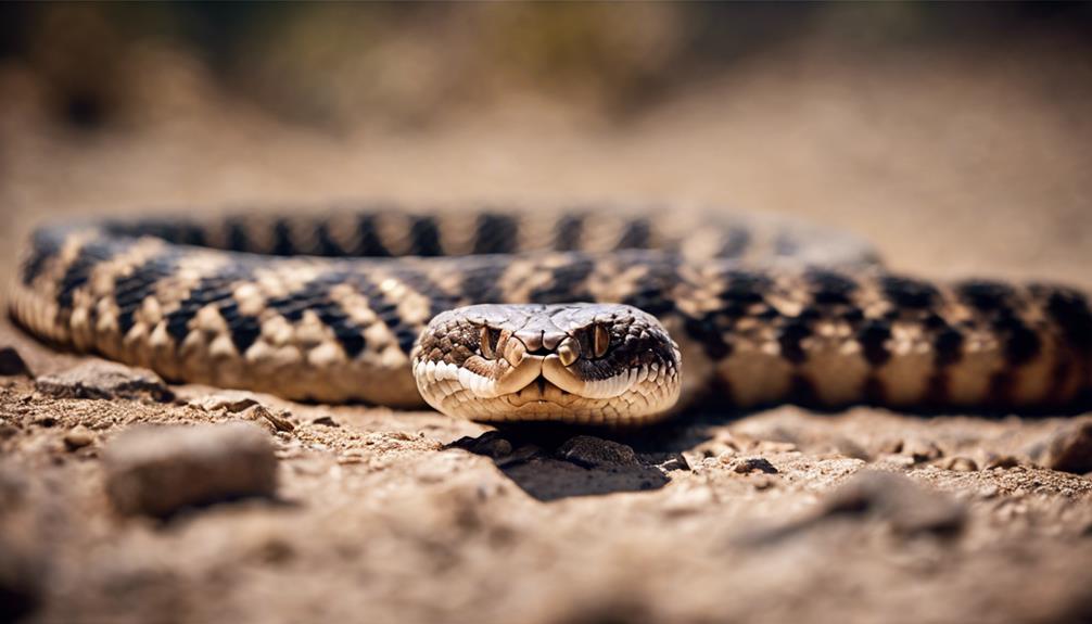 identifying rattlesnake physical traits